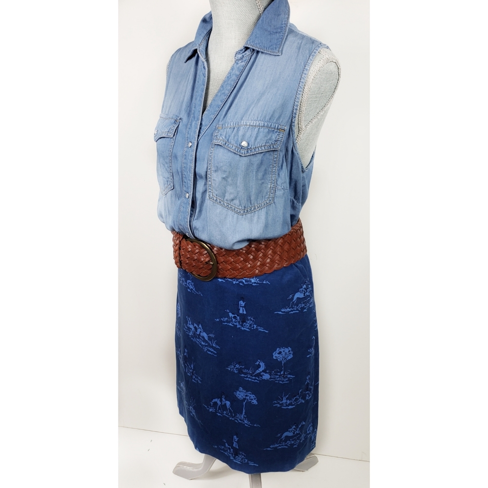 SOLD* Lilly Pulitzer Corduroy Foxhunt  Skirt 6 - Picture 3 of 5